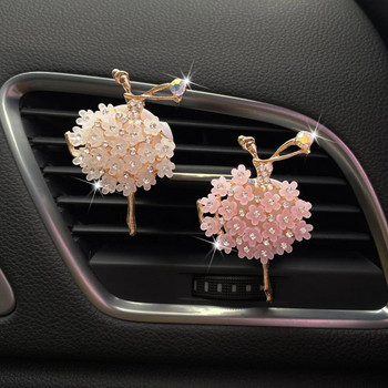 Κοριτσίστικο Κλιματιστικό Αυτοκινήτου Εξαερισμός Daisy Perfume Clip Εξαιρετική διακόσμηση Χαριτωμένα αξεσουάρ Όλα για Αξεσουάρ αυτοκινήτου Αξεσουάρ για γυναικείο αυτοκίνητο