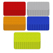 Põrkeraua helkurkleebised Peegeldavad hoiatusribad Turvalised helkurikleebised