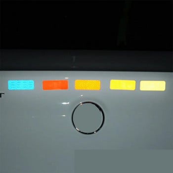 Светлоотразителни стикери за броня Светлоотразителна предупредителна лента Лента Сигурни рефлекторни стикери