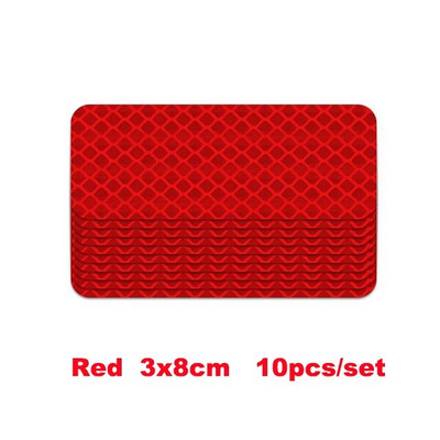 Põrkeraua helkurkleebised Peegeldavad hoiatusribad Turvalised helkurikleebised