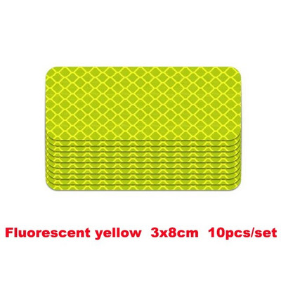 Põrkeraua helkurkleebised Peegeldavad hoiatusribad Turvalised helkurikleebised