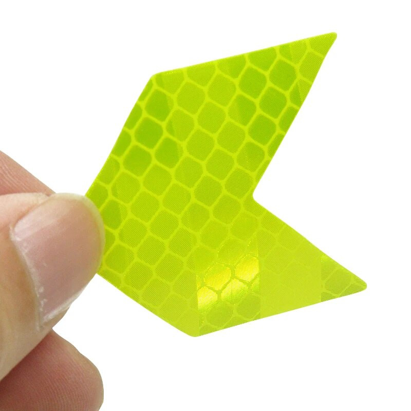 10 gab. Bultas atstarojoša uzlīme Auto Motociklu Velosipēdu Drošības Uzlīme Velosipēdu Atstarojoša Lenta Velosipēdu piederumi