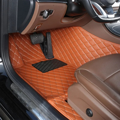 Car Floor Mat For Hyundai Tucson 2006 2007 2008 2009 2010 2011 2012 2013 2014 Man Luxury Foot Pad Woman Interior Auto Accessory