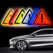 Atstarojoša uzlīme virsbūves drošības uzlīme Augstas izturības augstas veiktspējas trīsstūra universāla automašīnas brīdinājuma uzlīme Automašīnu piederumi