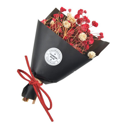 1PC Kreativni buket suhog cvijeća Automobilski ventilacijski otvor Mini buket Vječna poklon kutija Dodaci s mini buketom suhog cvijeća