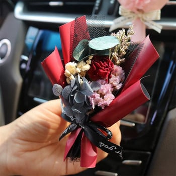 Διακόσμηση αρώματος Air Outlet Creative Flowers Car Immortal Μικρό Φρέσκο Κλιματιστικό Αυτοκινήτου Κλιπ άρωμα στόματος