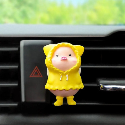 Cute Pig Auto Gaisa Atsvaidzinātājs Gaisa Kondicionieris Izejas Dekorācija Automašīnas Piederumi Salons Automašīnas Aromterapijas Klipsis Smaržu Klips