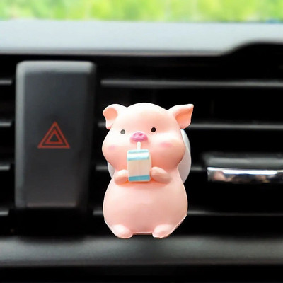 Cute Pig Auto Gaisa Atsvaidzinātājs Gaisa Kondicionieris Izejas Dekorācija Automašīnas Piederumi Salons Automašīnas Aromterapijas Klipsis Smaržu Klips