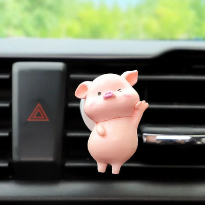 Cute Pig Auto Gaisa Atsvaidzinātājs Gaisa Kondicionieris Izejas Dekorācija Automašīnas Piederumi Salons Automašīnas Aromterapijas Klipsis Smaržu Klips