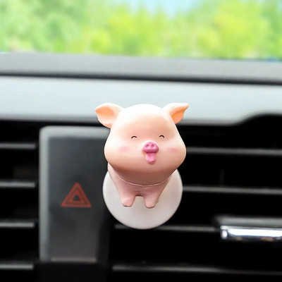Cute Pig Auto Gaisa Atsvaidzinātājs Gaisa Kondicionieris Izejas Dekorācija Automašīnas Piederumi Salons Automašīnas Aromterapijas Klipsis Smaržu Klips