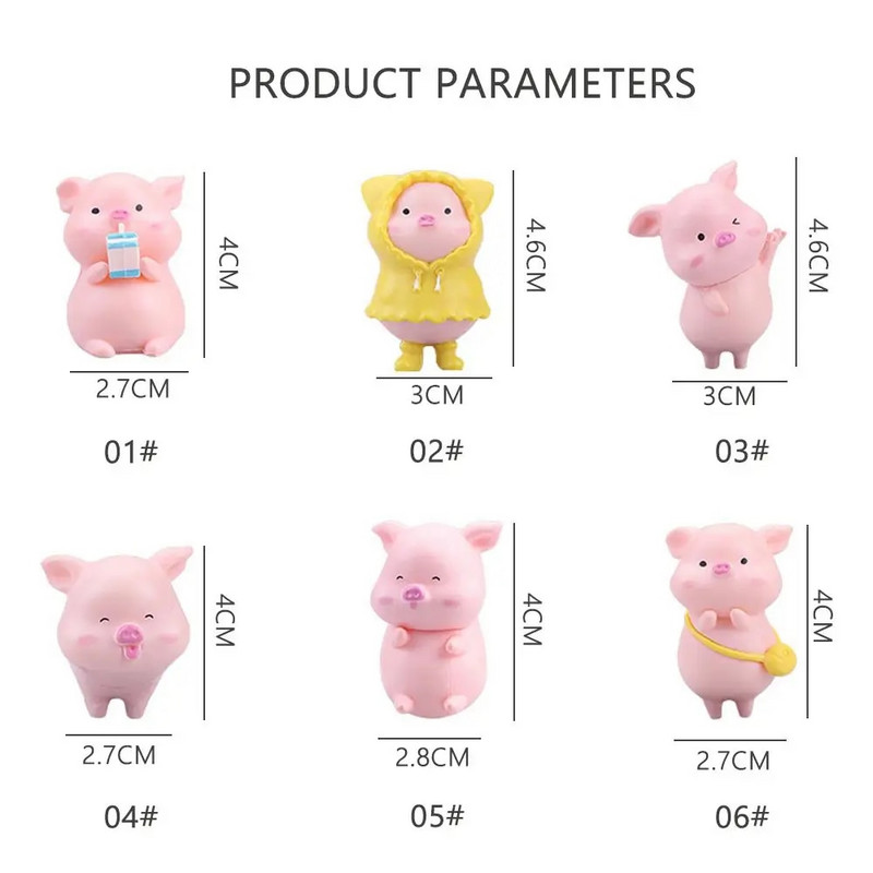 Cute Pig Auto Gaisa Atsvaidzinātājs Gaisa Kondicionieris Izejas Dekorācija Automašīnas Piederumi Salons Automašīnas Aromterapijas Klipsis Smaržu Klips