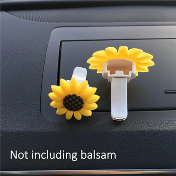 Μόδα αυτοκινήτου Multiflora Sunflower Έξοδος αέρα αυτοκινήτου Αρωματικό Κλιπ Άρωμα Αποσμητικό Αέρα Διαχύτης Αξεσουάρ αυτοκινήτου Διακόσμηση εσωτερικού χώρου