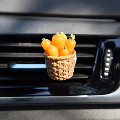 Cute Rabbit Bow Creative Auto Gaisa atsvaidzinātājs Clip Smaržas Izplūdes Vent Ornaments Automašīnu apdare Interjera Sieviešu aksesuāri