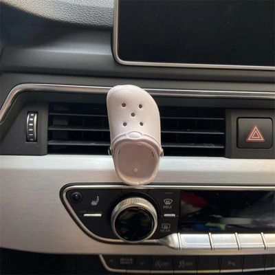 Hole Shoe Car Air Vent Smaržu klipsis Creative Auto Fragrance difuzors Salona apdare Difuzors Auto Aromterapijas Klips Dāvana