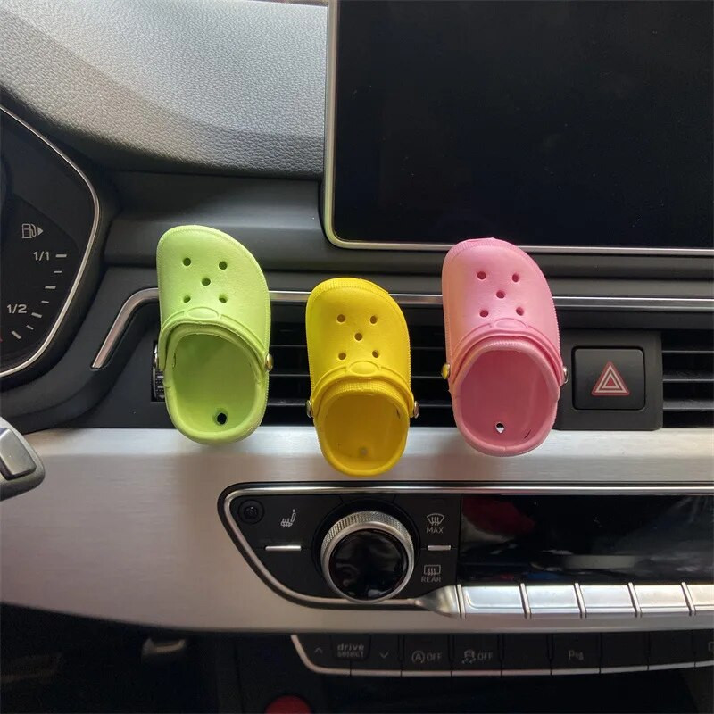 Hole Shoe Car Air Vent Smaržu klipsis Creative Auto Fragrance difuzors Salona apdare Difuzors Auto Aromterapijas Klips Dāvana