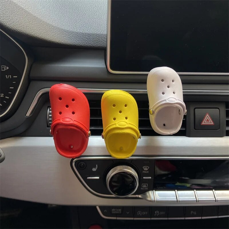Hole Shoe Car Air Vent Smaržu klipsis Creative Auto Fragrance difuzors Salona apdare Difuzors Auto Aromterapijas Klips Dāvana