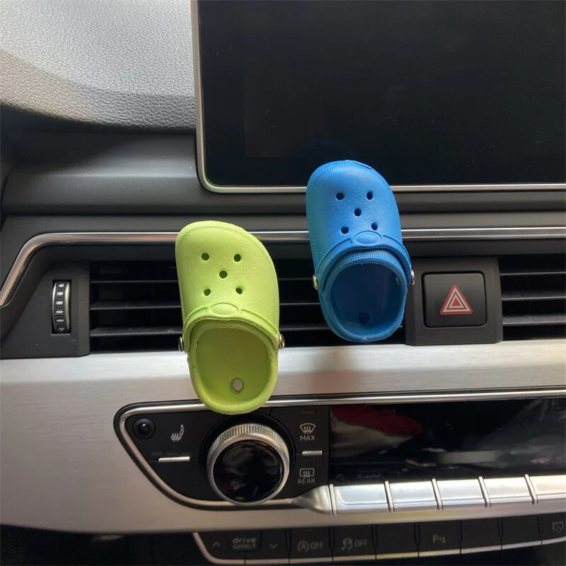 Hole Shoe Car Air Vent Smaržu klipsis Creative Auto Fragrance difuzors Salona apdare Difuzors Auto Aromterapijas Klips Dāvana