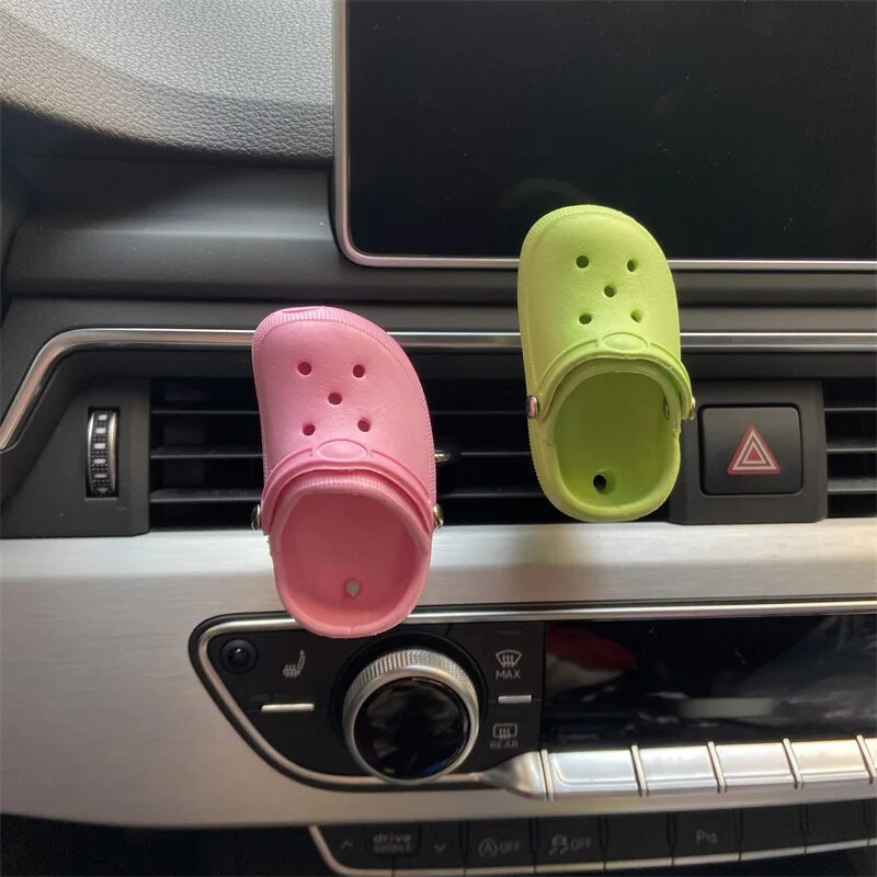 Hole Shoe Car Air Vent Smaržu klipsis Creative Auto Fragrance difuzors Salona apdare Difuzors Auto Aromterapijas Klips Dāvana
