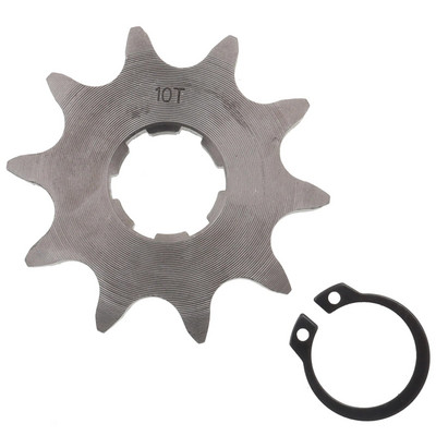 Priekšējais dzinējs 520# 10T 11T 12T 13T 14T 15T zobi 20 mm ķēdes zobrats ar stiprinājuma plāksnes skapīti motocikla netīrumu velosipēda kvadraciklam