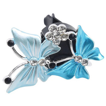 Car Air Outlet Perfume Clip Exquisite Diamond Studded Butterfly Air Condition Outlet Jewelry Goddess Car AromatherapyClip