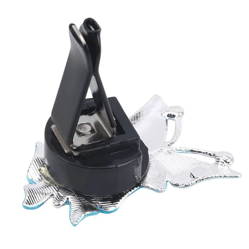 Automobilio oro išleidimo angos kvepalų segtukas Išskirtinis deimantais nusagstytas drugelis oro kondicionierius Oro išleidimo angos papuošalai deivė automobilio aromaterapinis segtukas