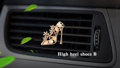 Apģērbu un augstpapēžu apavu modelēšanas auto Smaržu klipsis gaisa kondicionieris izplūdes gaisa atsvaidzinātājs automobiļa gaisa atsvaidzinātāja difuzorā