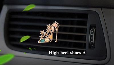 Apģērbu un augstpapēžu apavu modelēšanas auto Smaržu klipsis gaisa kondicionieris izplūdes gaisa atsvaidzinātājs automobiļa gaisa atsvaidzinātāja difuzorā