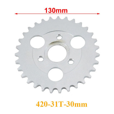 420/428 24/26/29/31/35/37T tagumine ketiratas Honda Z50A Z50 Z50R Z50J Monkey Bike Moto Moto Mootorratta osa Paksus 6mm