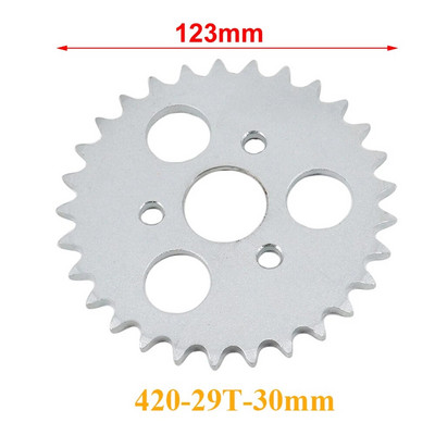 420/428 24/26/29/31/35/37T tagumine ketiratas Honda Z50A Z50 Z50R Z50J Monkey Bike Moto Moto Mootorratta osa Paksus 6mm