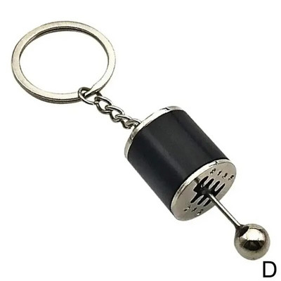 Mini turbokompresora atslēgu piekariņš Automašīnas stila atslēgu piekariņš Ātrumkārba Kulons atslēgu piekariņš Stick Klobs Keyring Shift Metāla atslēgu piekariņš