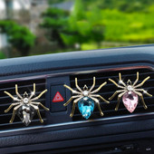 Uus Diamond spider Style Parfüümipudel auto Konditsioneeri väljalaskeava parfüüm auto parfüüm auto salongitarvikud autolõhn