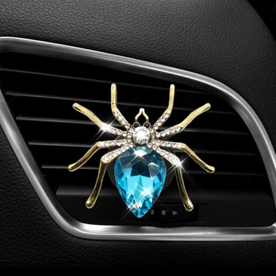 Uus Diamond spider Style Parfüümipudel auto Konditsioneeri väljalaskeava parfüüm auto parfüüm auto salongitarvikud autolõhn