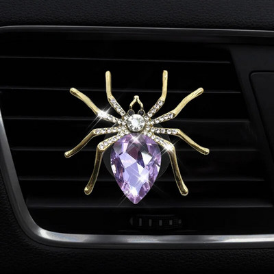 Uus Diamond spider Style Parfüümipudel auto Konditsioneeri väljalaskeava parfüüm auto parfüüm auto salongitarvikud autolõhn