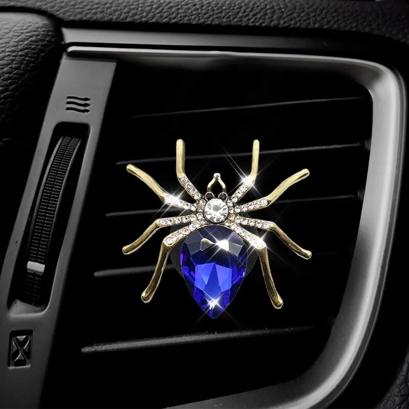 Jauns Diamond spider Style Smaržu pudele auto Gaisa kondicionēšanas izvads smaržas auto smaržas auto salona aksesuāri auto aromāts