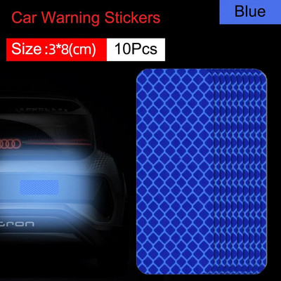 Automašīnas bufera atstarojošas uzlīmes Atstarojoša brīdinājuma lente droša atstarotāja automašīnu uzlīmes