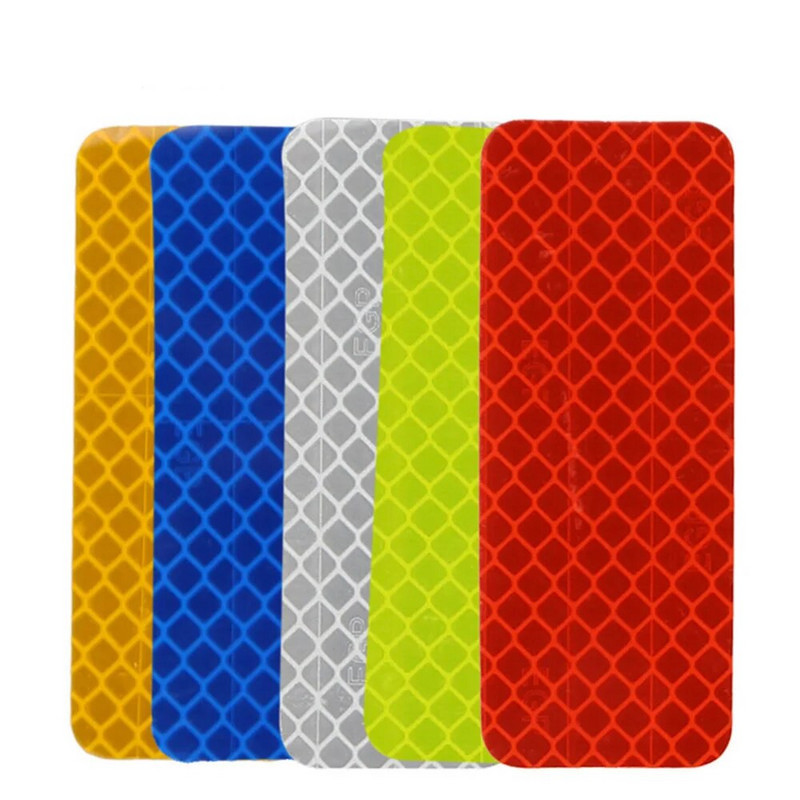 Automašīnas bufera atstarojošas uzlīmes Atstarojoša brīdinājuma lente droša atstarotāja automašīnu uzlīmes