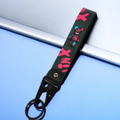 Breloc stil Jdm pandantiv pentru chei de mașină Accesorii creative din nailon pentru motociclete Cataramă pentru alpinism Cureaua pentru încheietură Etichete de curse Corzi