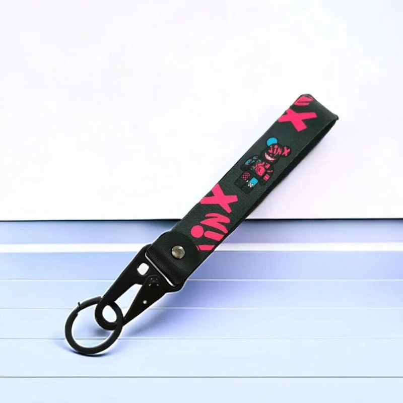 Jdm stila atslēgu piekariņš Automašīnas atslēgu kulons Radošs neilona motociklu aksesuāri Alpīnisma sprādze Rokas siksna Sacīkšu Birkas Virves