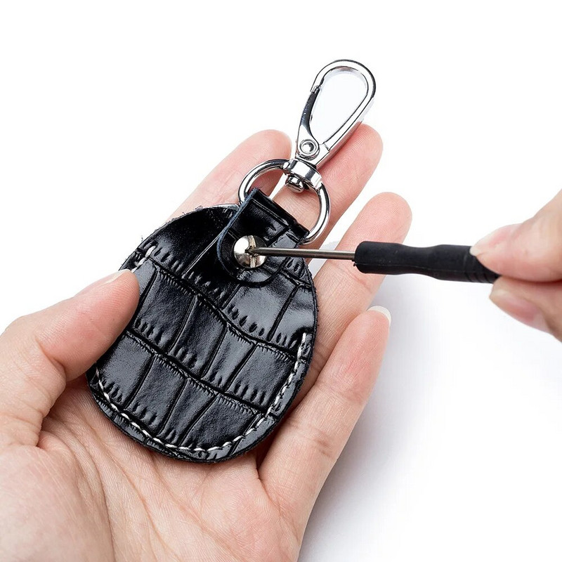 Ādas karšu pārsegs Starline S96 Signalizācijas atzīmei Domofona atslēgas piekļuves ieejas karšu komplekts Automašīnas atslēgu turētāja aizsargkartes aizsargs