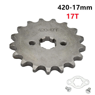 420 10T 11T 12T 13T 14T 15T 16T 17T 18T 19T hammas 17mm ID esimootori ketiratta mootorratta osa