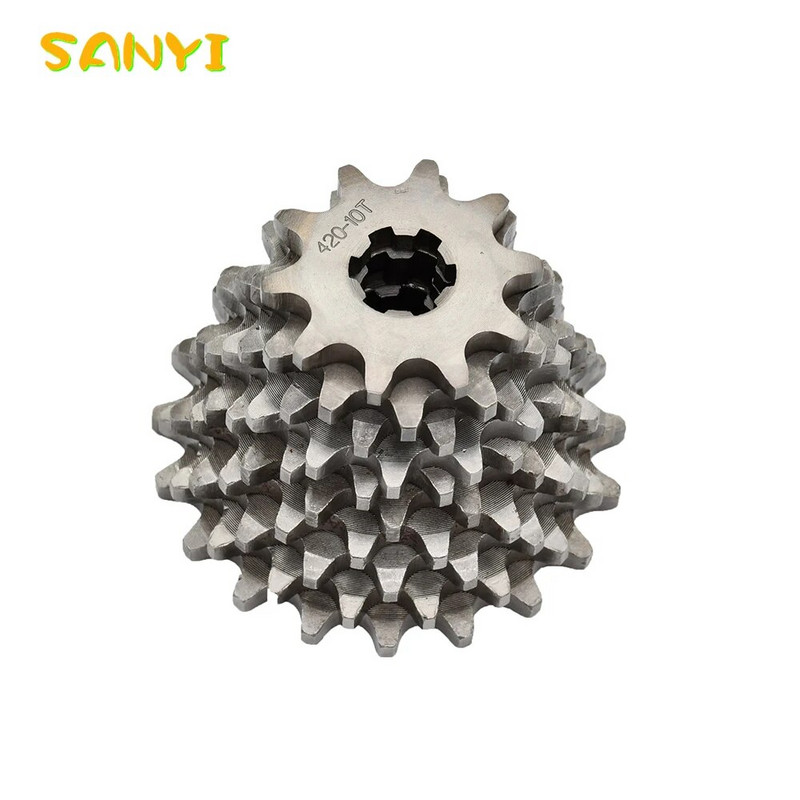 420 10T 11T 12T 13T 14T 15T 16T 17T 18T 19T hammas 17mm ID esimootori ketiratta mootorratta osa