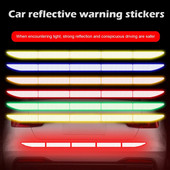 Reflectante helkuri kleebis Auto välistarvikud Kleep helkurteip Reflex Välis Hoiatusriba Kaitse Auto kere