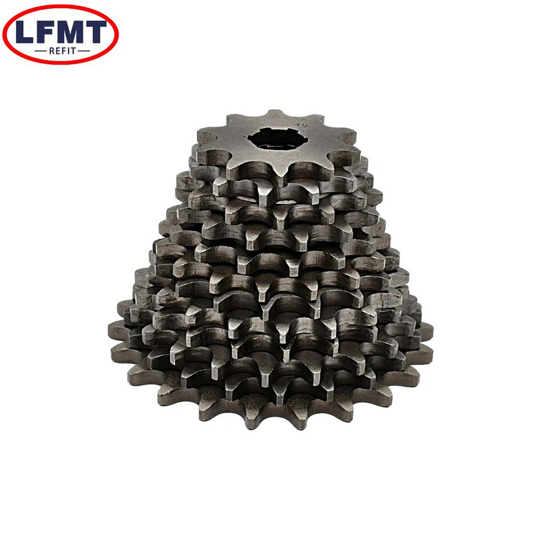 Priekšējais dzinēja zobrats 520# Ķēde 20mm 10t 11T 12t 13T 14T 15t 16t 17T 18t 19T zobi, 50cc līdz 125cc bezceļa velosipēda visurgājējam