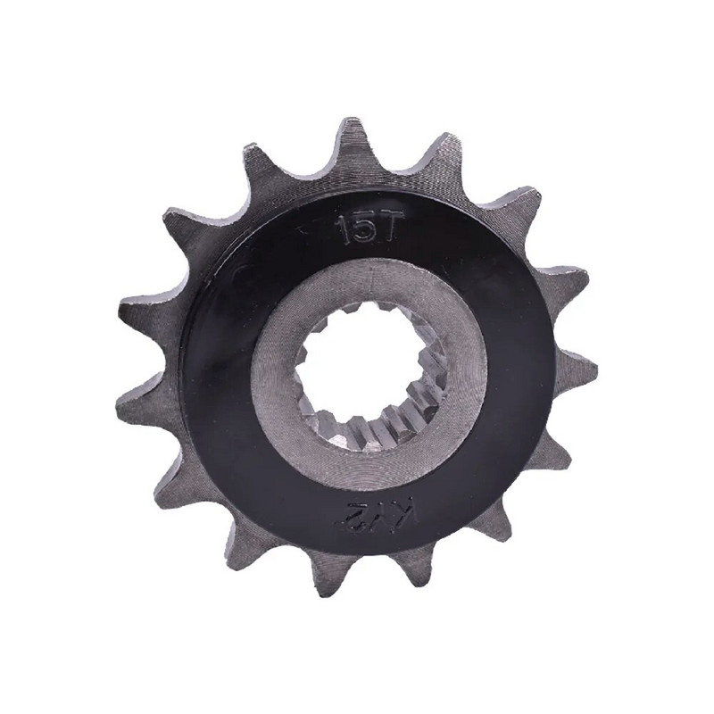 525 15T 15 zuba 525-15T motocikla s prednjim lančanikom zupčanika koji gleda u kotač za Honda CBF500 ABS PC39 2004-2008 CBF 500 CBR400RR