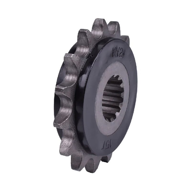 525 15T 15 zuba 525-15T motocikla s prednjim lančanikom zupčanika koji gleda u kotač za Honda CBF500 ABS PC39 2004-2008 CBF 500 CBR400RR