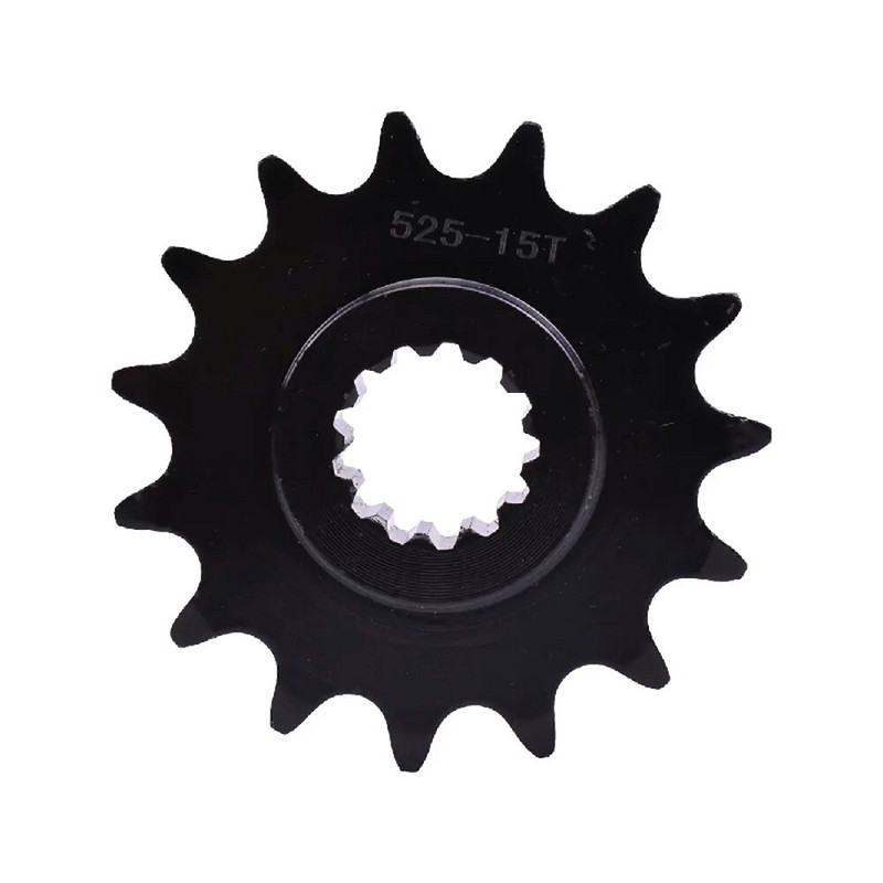 525 15T 15 zuba 525-15T motocikla s prednjim lančanikom zupčanika koji gleda u kotač za Honda CBF500 ABS PC39 2004-2008 CBF 500 CBR400RR