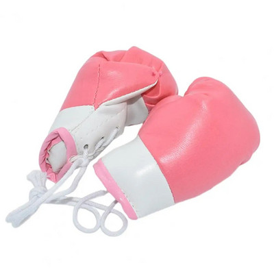 Bokszkesztyű medál Valósághű mini boxkesztyű medálok autódekorációhoz Kopásálló vízálló akasztó boxoláshoz