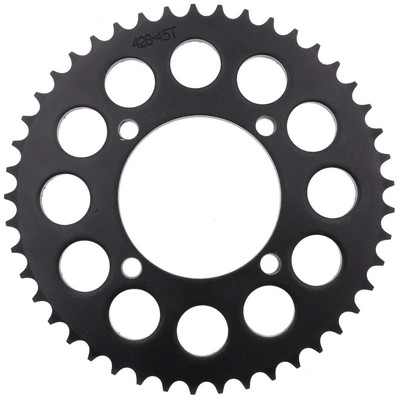 1 gab. 76 mm 420/428 45T zobu aizmugurējās ķēdes zobrata zobrats Dirt Pit Bike motociklam