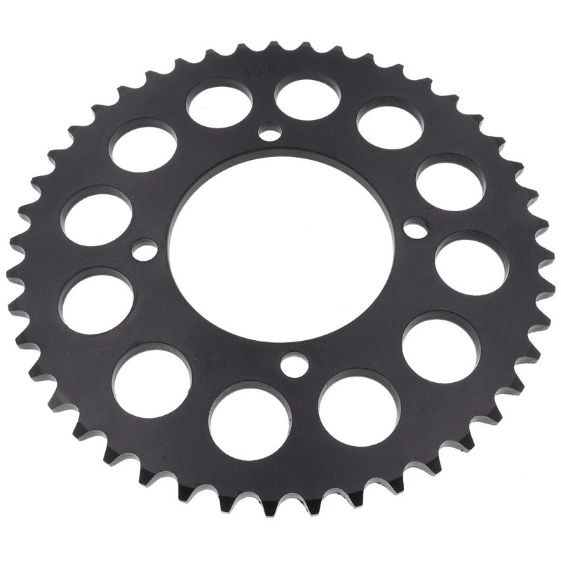 1 gab. 76 mm 420/428 45T zobu aizmugurējās ķēdes zobrata zobrats Dirt Pit Bike motociklam