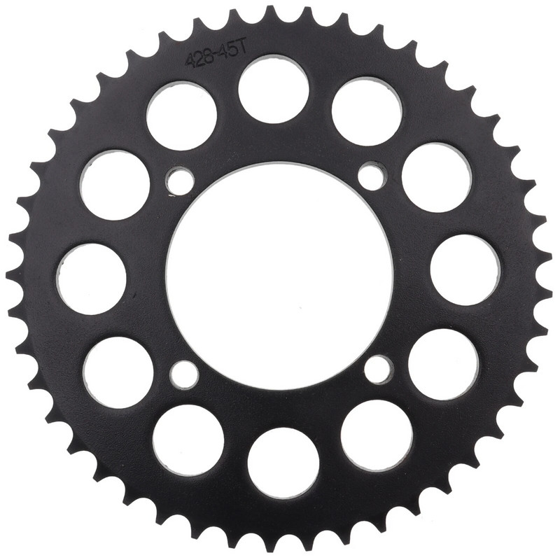 1 gab. 76 mm 420/428 45T zobu aizmugurējās ķēdes zobrata zobrats Dirt Pit Bike motociklam